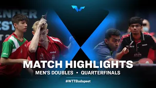 Erik Huzsvar/David Szantosi vs Desai Harmeet/Thakkar Manav V. | WTT Contender Budapest 2021 (1/4)