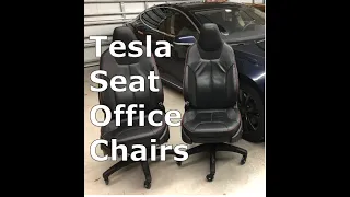 How to Turn Tesla Seats into Office Chairs!