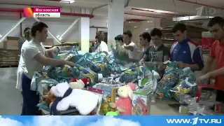 Из России в Донбасс доставят подарки для детей