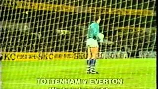 Tottenham 1 Everton 2 - 03 April 1985