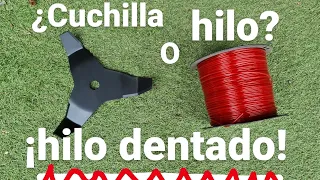 Hilo DENTADO para la DESBROZADORA