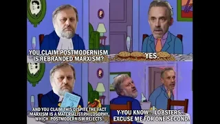 Steamed Hams except its a recap of the Zizek vs Peterson debate.