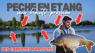 Pêche en étang sous haute pression