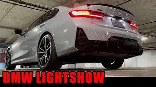 2023 BMW 3 Series Exterior LED LIGHT SHOW