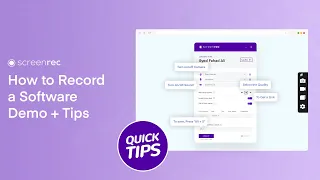 💥 How To Record A Software Demo (quick tutorial + tips)