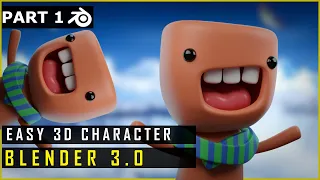 Blender | EASY 3D Character [Part 1]