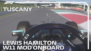 New Mercedes W11 Mod Assetto Corsa - Lewis Hamilton's Onboard Lap Mugello