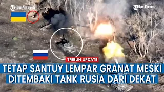 FULL Pertempuran di Pavlovka, Pasukan Ukraina Tetap Santuy Ditembaki Tank Rusia dari Jarak 5m