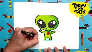 #DrawWithRob 137 Extra terrestrial