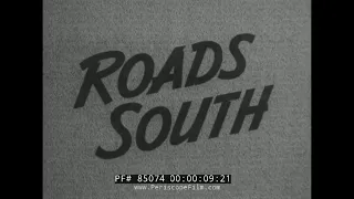 TRANSPORTATION IN LATIN AMERICA  ROADS SOUTH 1940s PAN AM AIRLINES 85074 Xx