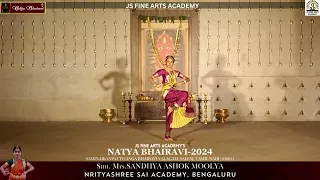 JS FINE ARTS ACADEMY - NATYA BHAIRAVI - NRITYASHREE SAI ACADEMY - 13TH & 14TH APRIL 2024  (EP-8)