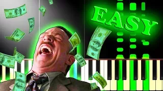 ABBA - MONEY MONEY MONEY - Easy Piano Tutorial