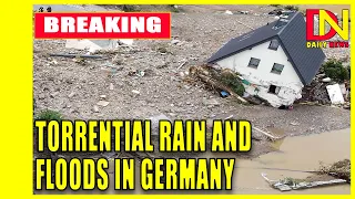 Torrential Rain And Flooding Are Wreaking Havoc Across Western Germany