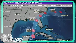 LIVE TROPICS UPDATES: Idalia getting stronger, forecast to become major hurricane (3:30 p.m. Monday)