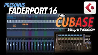 How to Setup the Presonus FADERPORT 16 with CUBASE
