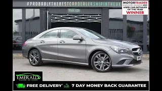 2015 15 MERCEDES-BENZ CLA 2.1 CLA220 CDI SPORT 4D 170 BHP/WP15 XEK