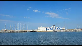Ingresso nel Porto di Palermo della Nave GNV Sirio 4K. #Nave #Porto #Ship