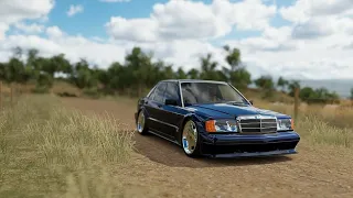 Mercedes-Benz 190 W201 E Evolution II 2.5 255 Hp special color test drive and top speed 265kmh