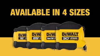 Dewalt Atomic Measuring Tapes - Available Now