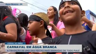 Carnaval em Água Branca mantém tradição de festas mais animadas do Piauí