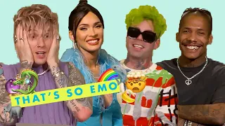 Megan Fox, Machine Gun Kelly, Mod Sun, & Boo's FAVORITE Emojis | That's So Emo | Cosmopolitan