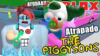 Krusty me Atrapa en Piggysons | Congelado en Piggy Simpsons | Juegos Roblox en Español