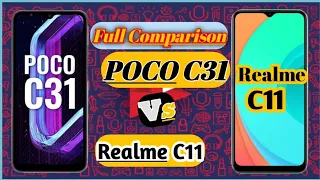 Poco C31 Vs Realme C11।।   By Praste Tech