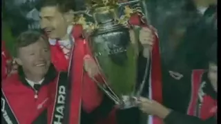 Song for the champions Manchester United.