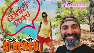 CENNET KOYU  alacasu LİKYA YOLU Antalya kemer L1H2 miniyo camper caravan ücretsiz kamp trekking swim