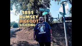 1891 RUMSEY BIGFOOT SIGHTING