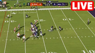 NFL LIVE🔴 Cleveland Browns vs Baltimore Ravens | Week 10 NFL Full Game - 12th November 2023 NFL 24