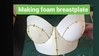 Making foam breastplate - quick guide