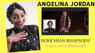 #angelinajordan BLACK GIRL REACTS TO ANGELINA JORDAN - BOHEMIAN RHAPSODY