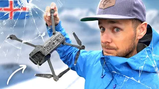 Why so many people crash their drones in Iceland