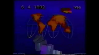 TV Sarajevo Vijesty (Bosnia, April 6th 1992)