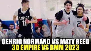 Matt Reed vs Gehrig Normand BMM 2023 vs 3D Empire