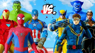 THE AVENGERS VS X-MEN | SUPER EPIC BATTLE