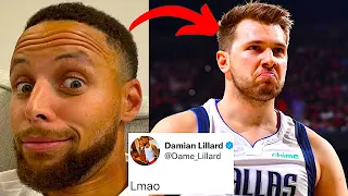 NBA PLAYERS REACT TO LUKA DONCIC & DALLAS MAVERICKS BEATING PHOENIX SUNS IN GAME 7 | LUKA REACTION