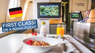 TRIPREPORT | Lufthansa (FIRST CLASS) | Airbus A340-600 | Frankfurt - Vienna