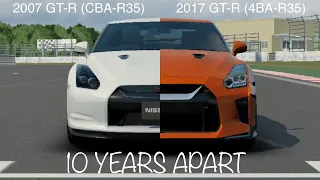 These Two Nissan GT-R R35 Models Are 10 YEARS APART. Performance Comparison | Assoluto Racing