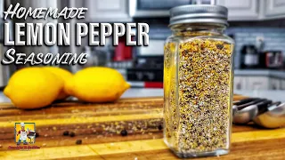 Homemade Lemon Pepper Seasoning Recipe