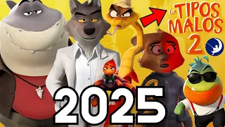 LOS TIPOS MALOS 2 se ESTRENA en 2025!!! - FECHA de Estreno y TODO Sobre la SECUELA de DREAMWORKS