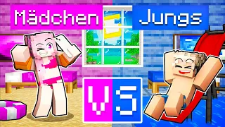 JUNGS vs MÄDCHEN in Minecraft!