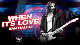 Van Halen - When It's Love -Cover André Leite