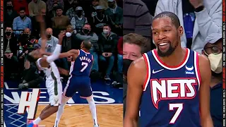 Kevin Durant Laughing at Thanasis Oscar Worthy FLOP 🤣