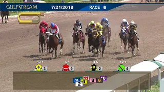 Gulfstream Park Carrera 6 - 21 de Julio 2018