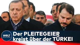 HEFTIGE WIRTSCHAFTSKRISE: Erdogans Schwiegersohn tritt als Finanzminister der Türkei zurück