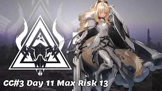 [Arknights] CC#3 Day 11: Transport Hub Max Risk 13 4 Ops: S P I N!