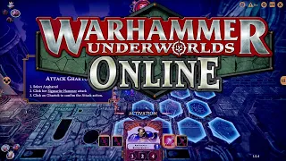 Warhammer Underworlds: Online| Basic Tutorial and learning how to conquest!