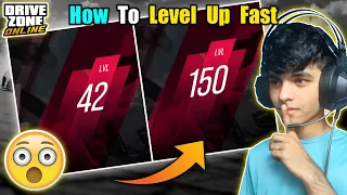 😱 From Level 41 To 150 || How I Reached Level 150 In Drive Zone Online